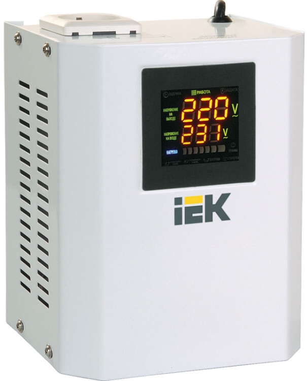 Стабилизатор напряжения серии Boiler 0,5 кВА | IVS24-1-00500 | IEK