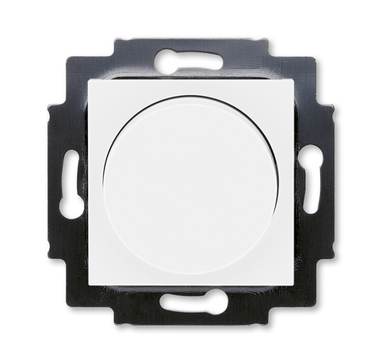 ABB Levit Белый / белый Светорегулятор поворотно-нажимной 60-600 Вт R | 3294H-A02247 03W | 2CHH942247A6003 | ABB