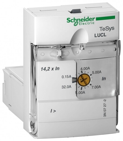 БЛОК УПР С МАГНИТНЫМ РАСЦЕПИТЕЛЕМ 0,35-1,4A 24V DC | LUCL1XBL | Schneider Electric