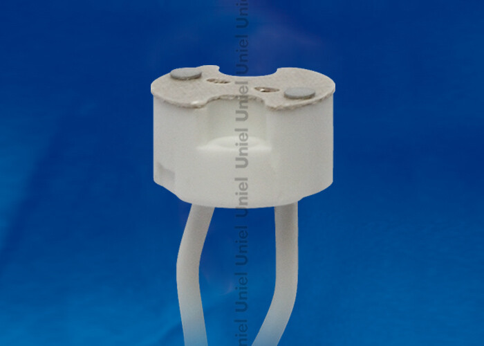 ULH-GU4/GU5.3-Ceramic-15cm Патрон керамический для лампы на цоколе GU4/GU5.3 | 02283 | Uniel