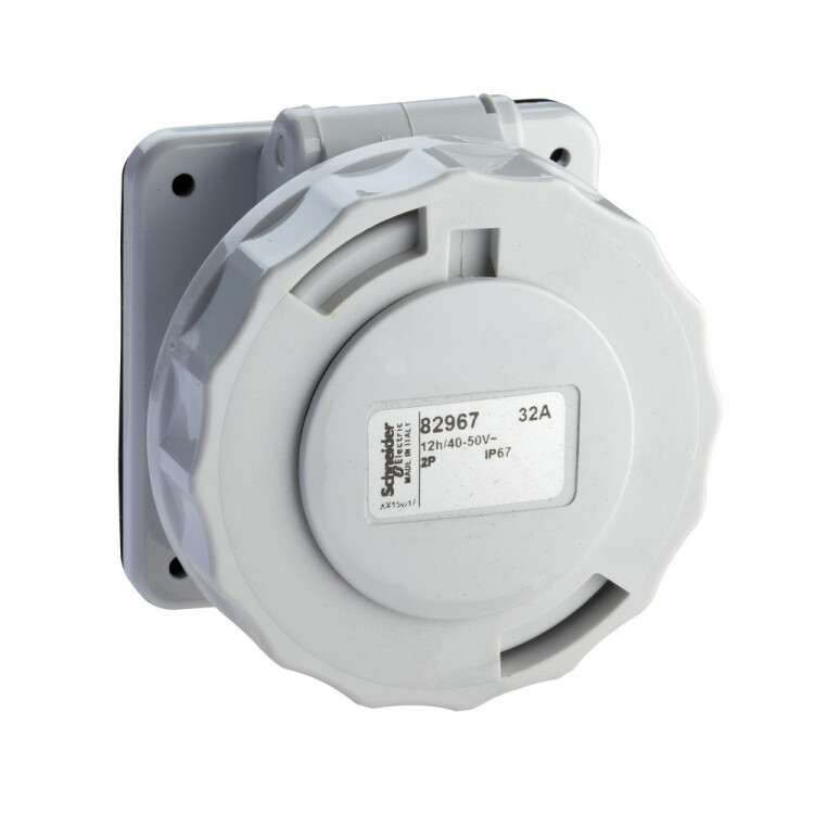 РОЗ СКР УСТ ПРМ БСТР STRT 16A 2P 50 IP67 | 82953 | Schneider Electric