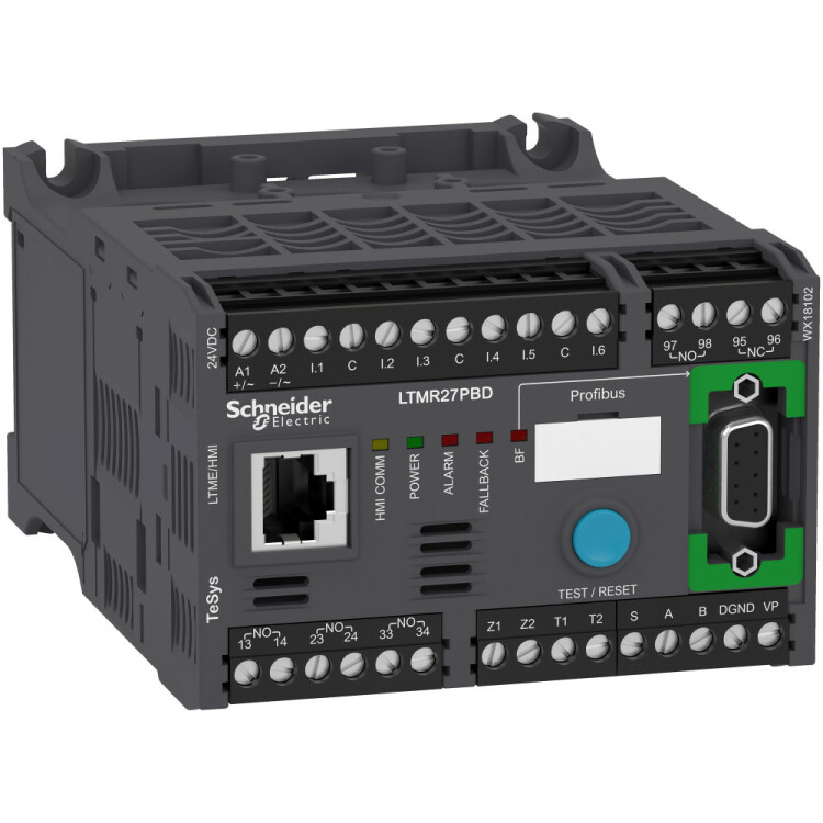 РЕЛ.TESYS TPROFIBUS 1.35-27A 24VDC | LTMR27PBD | Schneider Electric