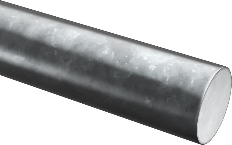 Пруток 8мм (3м) оцинкованная сталь | ZPR10-11-008-003 | IEK