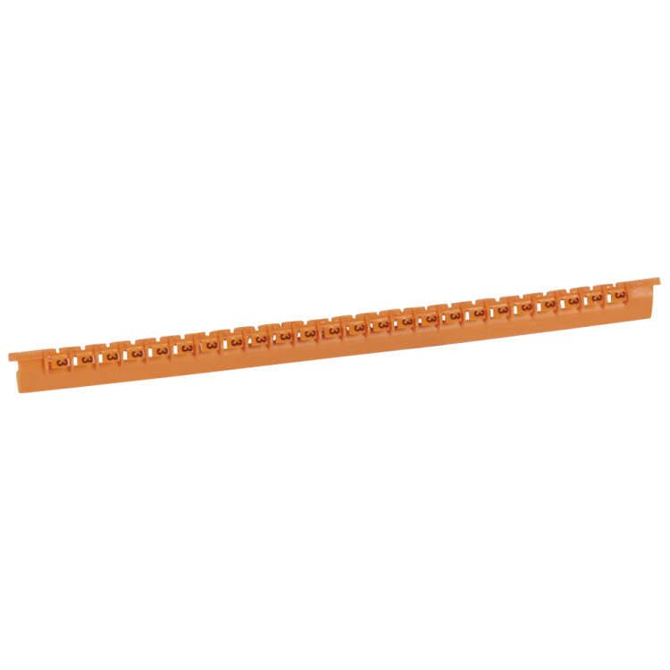 Маркер Memocab - международная кодировка цветов - ширина 2,3 мм - цифра 3 - оранжевый | 037802 | Legrand