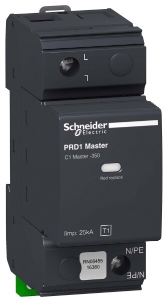 PRD1 MASTER ОПН 1P КЛ.1 СО СМЕН.КАРТ | 16360 | Schneider Electric