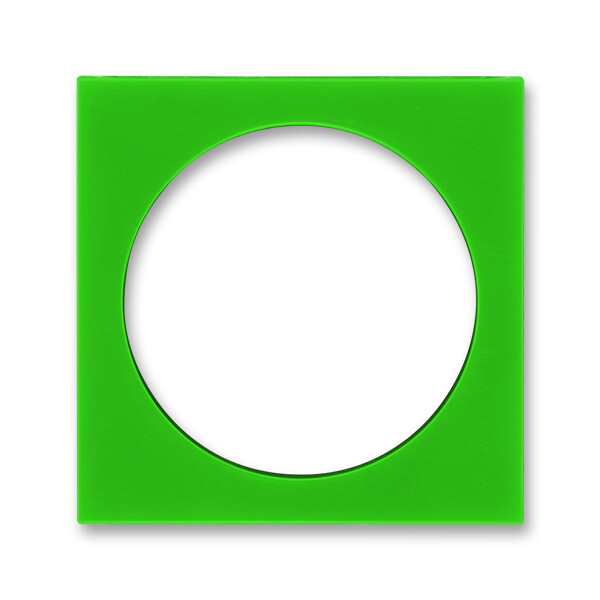 ABB Levit Зелёный / дымчатый чёрный Сменная панель на розетку с з/к Зелёный | ND5519H-B500 67 | 2CHH190500B8067 | ABB