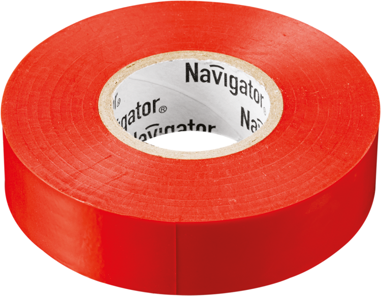 Изолента NIT-A19-20/R красная | 71111 | Navigator