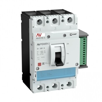 Автоматический выключатель AV POWER-5/3 800А 70kA ETU6.0 AVERES | mccb-53-800M-6.0-av | EKF