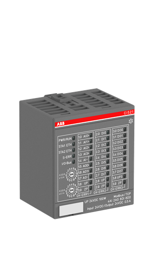 Модуль интерфейсный, S500, CI521-MODTCP-XC | 1SAP422100R0001 | ABB