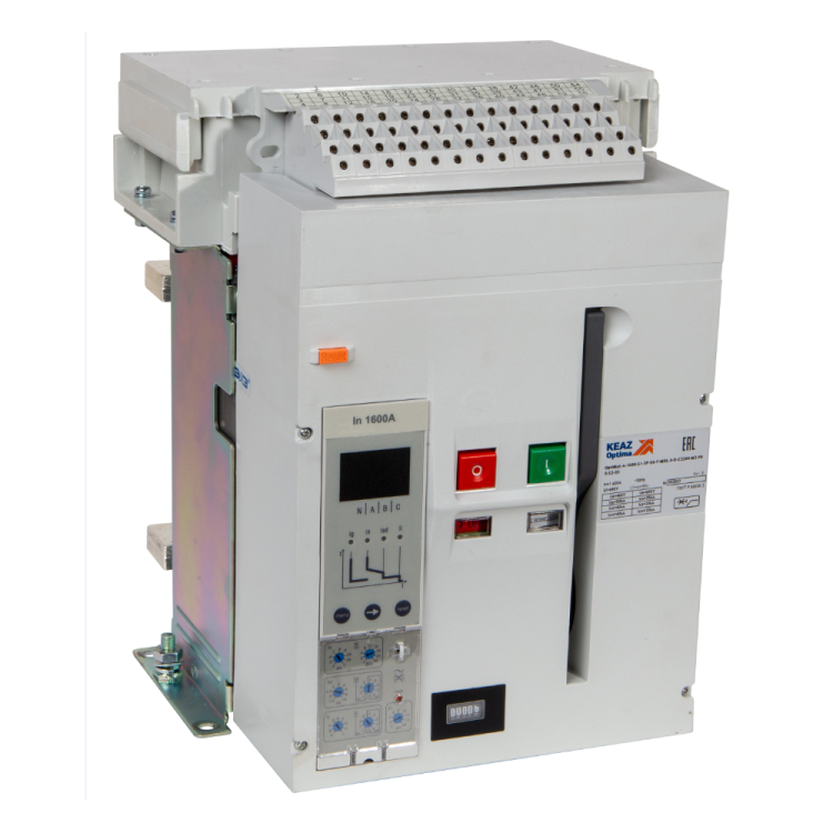 Выключатель автоматический OptiMat A-1600-S1-3P-50-F-MR5.0-B-C2200-M2-P00-S2-03 | 275051 | КЭАЗ