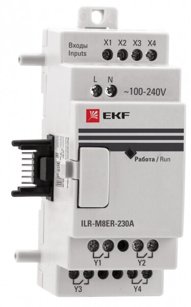 Модуль дискретного в/в 4/4 230В PRO-Relay EKF PROxima | ILR-M8ER-230A | EKF