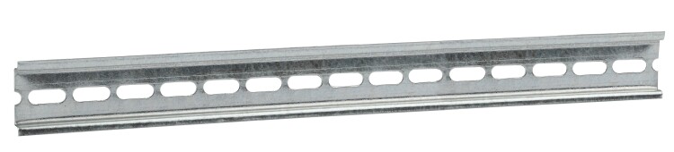 DIN-рейка оцинкованная, перфорированная 75мм (7,5х35х75мм) NR-001-08 | Б0036459 | ЭРА