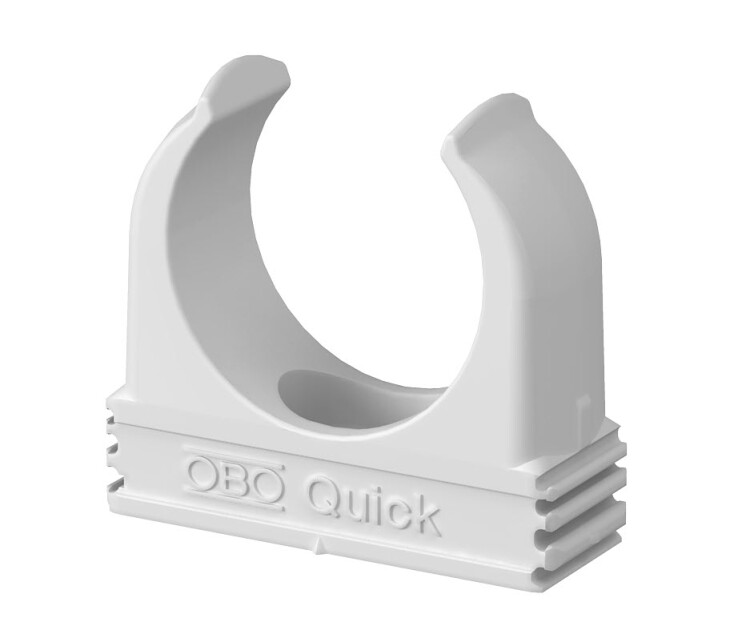 Трубный зажим OBO Quick M20 (белый) (2955 F M20 RW) | 2149357 | OBO Bettermann