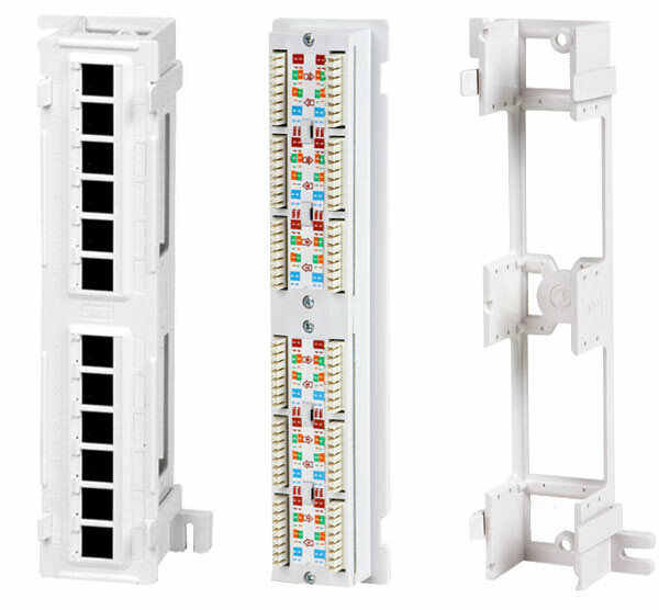 PPTR-CSS-1-6xDLC-MM/BG-BL Корпус кассеты для оптических претерминированных решений, 6 дуплексных портов LC/PC| 236812 | Hyperline