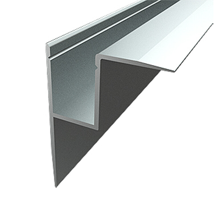 Профиль алюминиевый для светодиодной ленты накладной 4345-2, 2 метра | 146-217 | REXANT