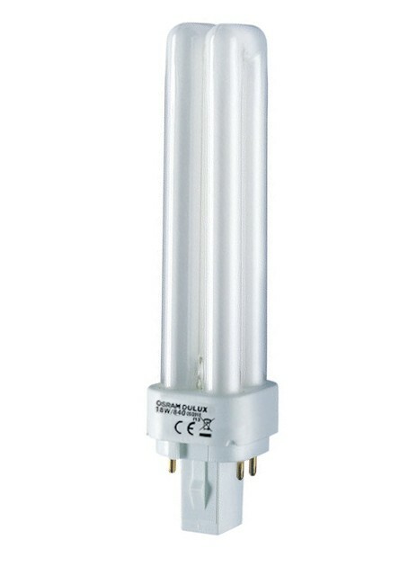 Лампа энергосберегающая КЛЛ 26Вт G24q-3 холодная дневного света 6500К DULUX D/E 26W/865 G24Q-3 10X1 | 4008321185877 | Osram