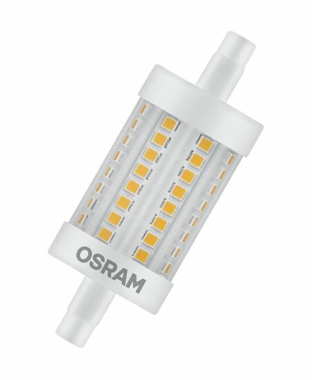 Лампа светодиодная LED LINE R7S DIM 78 mm 75 8,5 W/2700K R7s | 4058075432512 | OSRAM