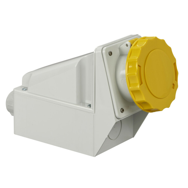 НАСТЕН РОЗ ВИНТ 63A 3P-N-E 100-130V IP67 | 81177 | Schneider Electric