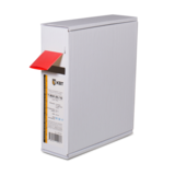 Термоусаживаемя трубка в евро-боксеT-BOX 6/3 красный (10м) | 65601 | КВТ