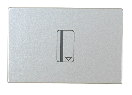 ABB Zenit Альп. белый Выключатель карточный (2 мод) | N2214.1 BL | 2CLA221410N1101 | ABB
