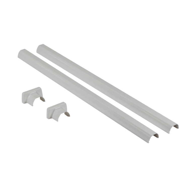 Комплект для телескопической стойки колонны, 1 или 2 секции, алюм | 653067 | Legrand
