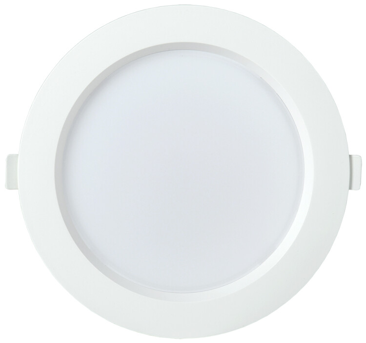 Светильник светодиодный бытовой ДВО 1703 белый круг 18Вт 6500K IP40 | LDVO0-1703-18-6500-K01 | IEK