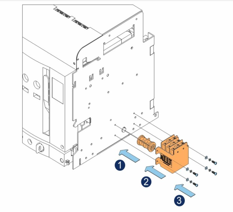 Индикация положения выключателя в корзине YON AD | PSW-AD | DKC