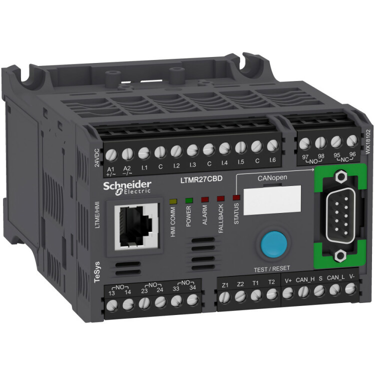 РЕЛ.TESYS TCANOPEN 1.35-27A 24VDC | LTMR27CBD | Schneider Electric