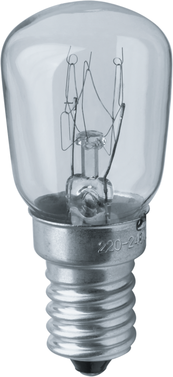 Лампа накаливания ЛОН 25Вт Е14 230В NI-T26-25-230-E14-CL | 61204 | Navigator