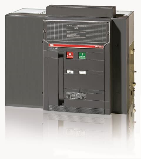 Выключатель-разъединитель стационарный до 1000В постоянного тока E3H/E/MS 1250 4p 1000V DC F HR | 1SDA059062R1 | ABB