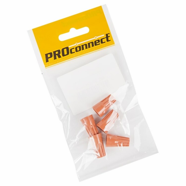 Соединительный изолирующий зажим "СИЗ-3" (1,5-6 мм?), оранжевый, (5шт.) (пакет) PROconnect | 07-5213-5-9 | PROconnect