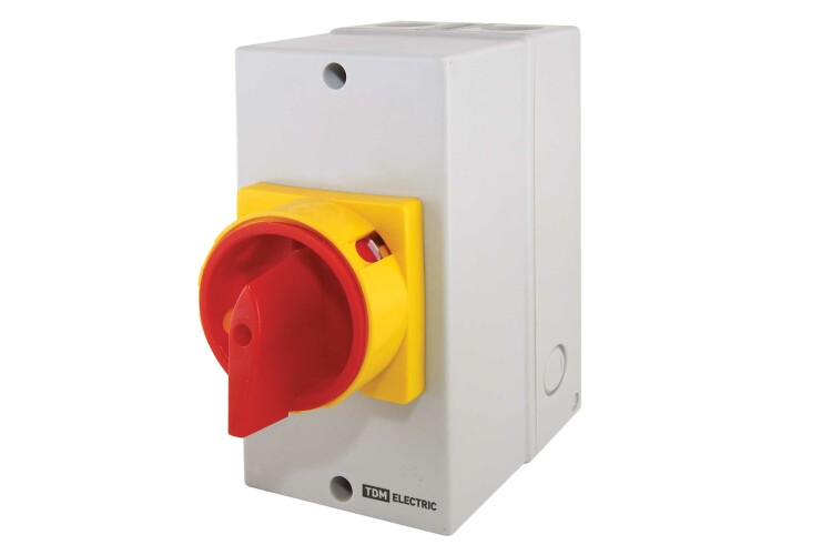 Кулачковый переключатель КПУ38У-10 /2098 "откл-вкл" 3Р IP54 | SQ0715-0209 | TDM