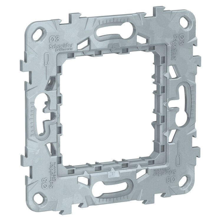 Unica Modular Суппорт Zamak 2 мод. | NU7002 | Schneider Electric