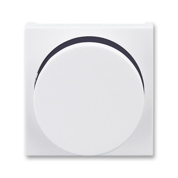 ABB Levit Белый / дымчатый чёрный Накладка для светорегулятора поворотного | 3294H-A00123 62 | 2CHH940123A4062 | ABB