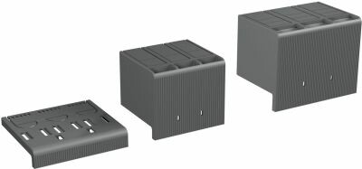 Крышки изолирующие высокие для силовых выводов HTC XT3 4p (комплект из 2шт.) | 1SDA066669R1 | ABB