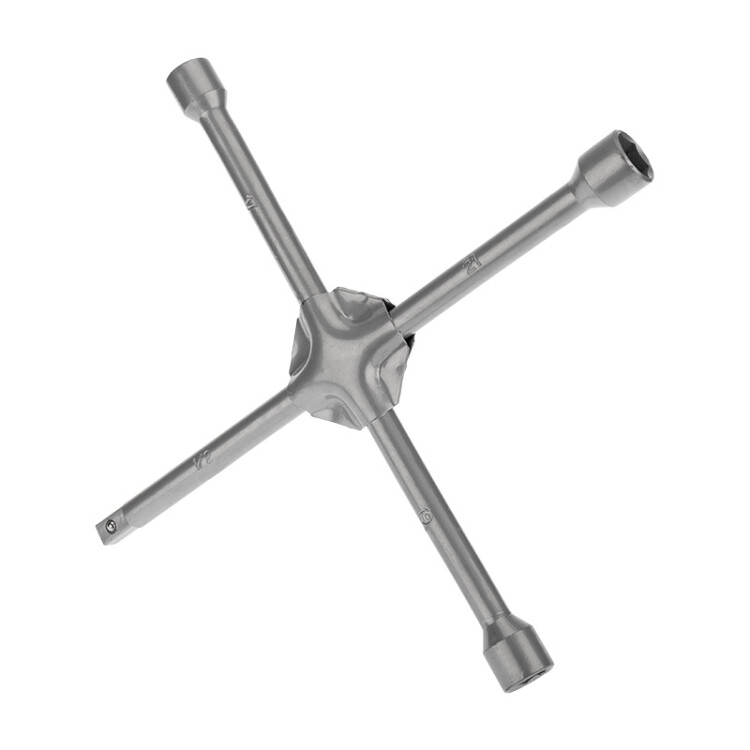 Ключ-крест баллонный 17х19х21 мм, под квадрат 1/2, усиленный, толщина 16 мм | 12-5881 | REXANT