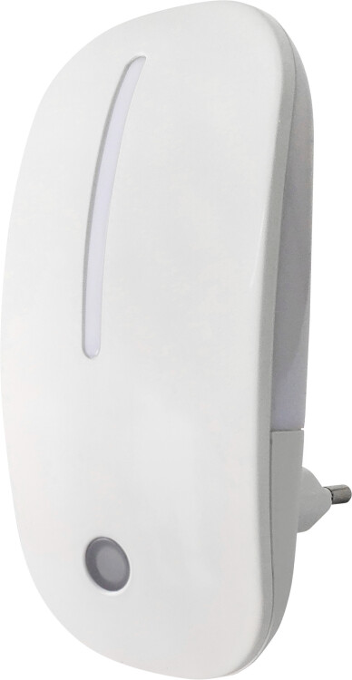 Ночник светодиодный NLE 05-MW-DS белый с датчиком освещения 230В | 4690612028897 | IN HOME