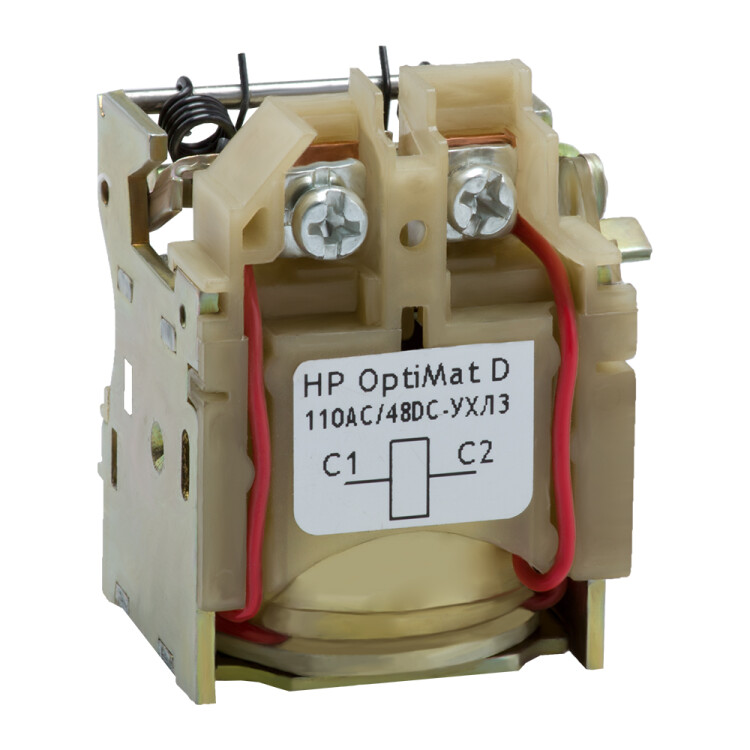 Расцепитель независимый OptiMat D-48DC/110AC-УХЛ3 | 143495 | КЭАЗ