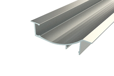 Профиль алюминиевый для светодиодной ленты встраиваемый 1670-2, 2 метра | 146-242 | REXANT