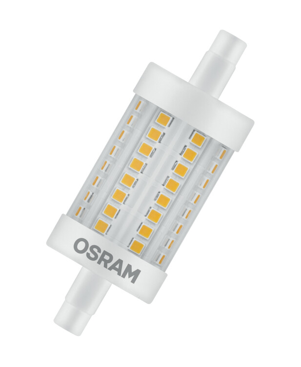 Лампа светодиодная PARATHOM LINE 78 CL 60 non-dim 7W/827 R7S | 4058075812192 | Osram