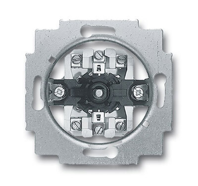 Механизм выключателя жалюзи 2-полюсной, для замка, без фиксации, 10А 250В | 1101-0-0898 | 2CKA001101A0898 | ABB