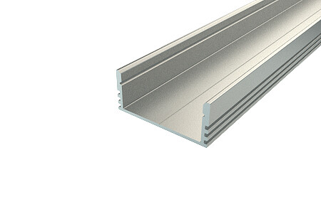 Профиль алюминиевый для светодиодной ленты накладной 2812-2 , 2м | 146-205 | REXANT