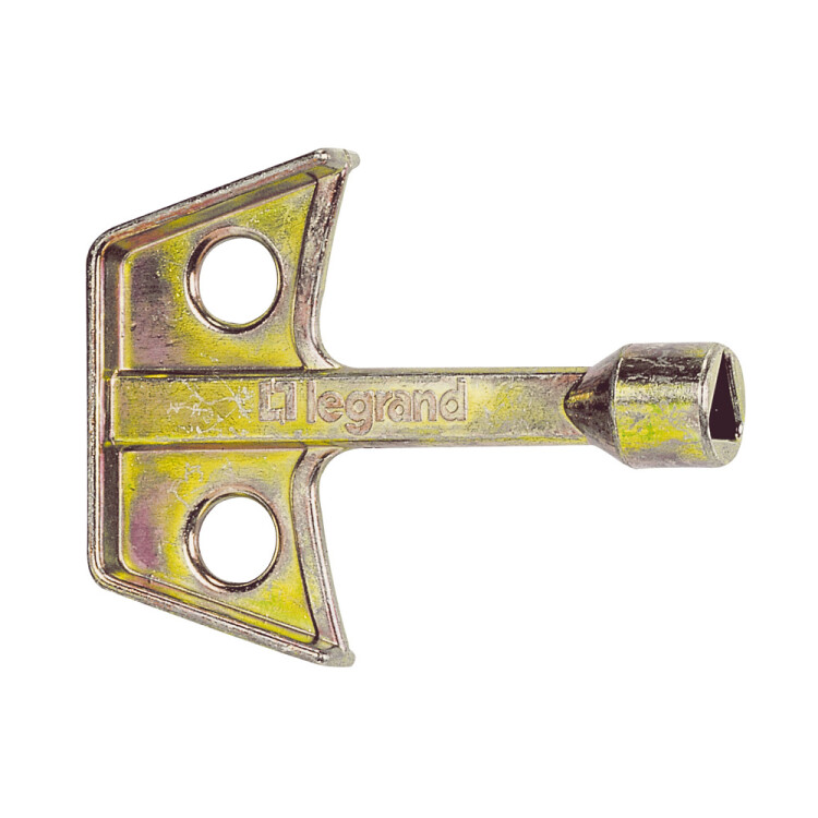 Ключи для металлических вставок замков - с треугольным выступом 8 мм | 036540 | Legrand