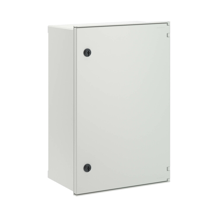 Шкаф цельный навесной из фибергласа без монтажной панели со сплошной дверью 600х500х230 мм | CN50659 | DKC