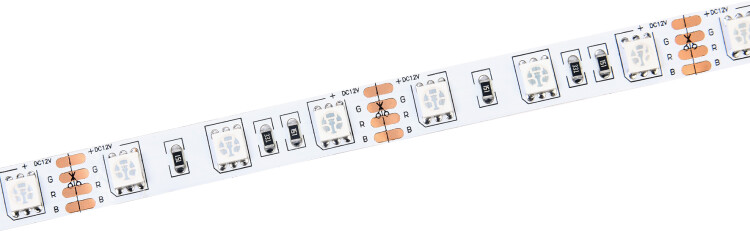 Лента светодиодная 5м LSR-5050RGB60-14,4-IP20-12В | LSR2-3-060-20-3-05 | IEK