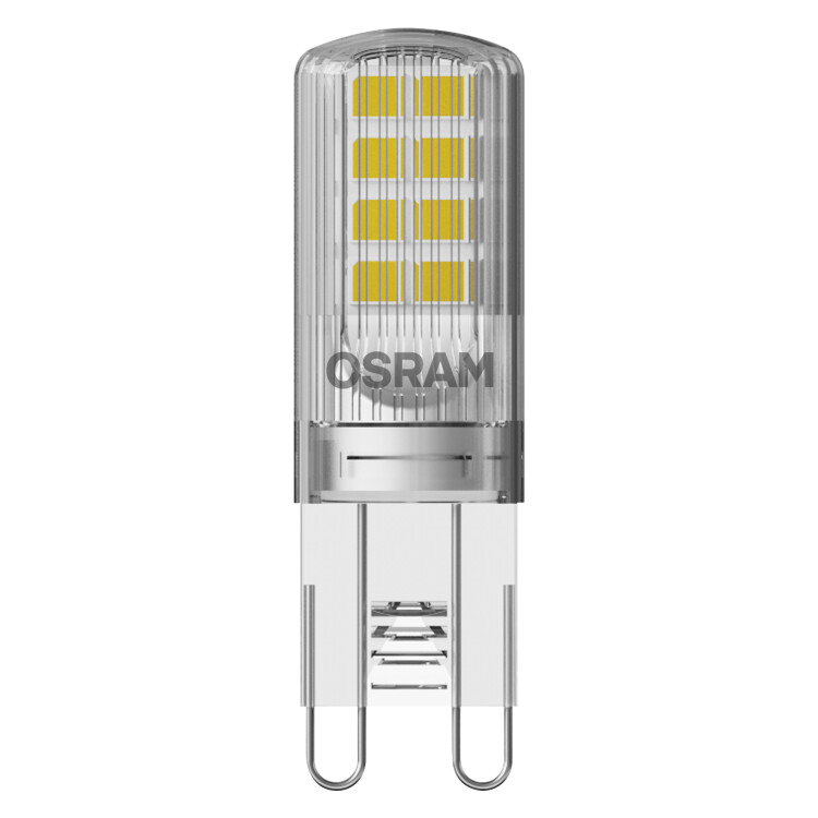 Лампа светодиодная PARATHOM PIN 320лм 2,6Вт 2700К G9 колба PIN 300° прозр пластик 220-240В | 4058075626041 | OSRAM
