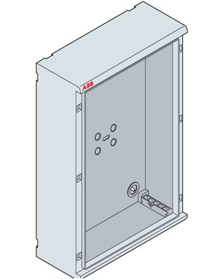 GEMINI корпус шкафа без двери 400х335х210мм ВхШхГ(Размер1) | 1SL0221A00 | ABB