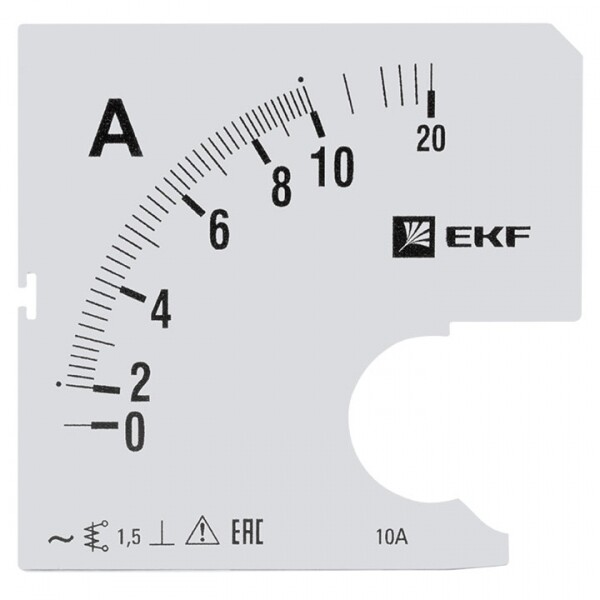 Шкала сменная для A961 10/5А-1,5 EKF PROxima | s-a961-10 | EKF