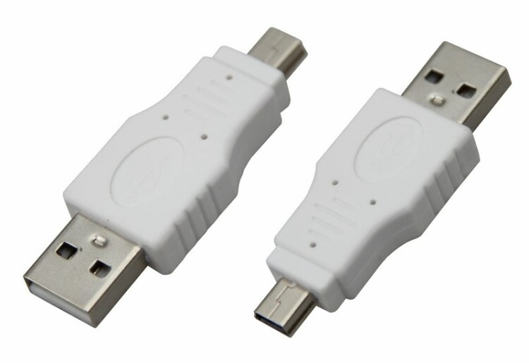 Переходник штекер USB-A (Male)-штекер miniUSB (Male) | 18-1174 | REXANT