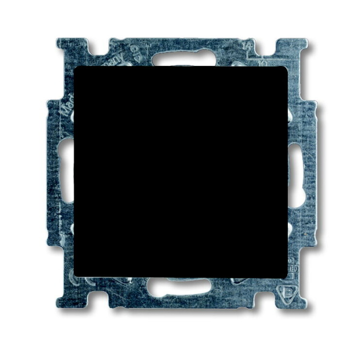ABB Basic 55 Шато (чёрный) Выключатель перекрёстный 1-клавишный | 1012-0-2182 | 2CKA001012A2182 | ABB